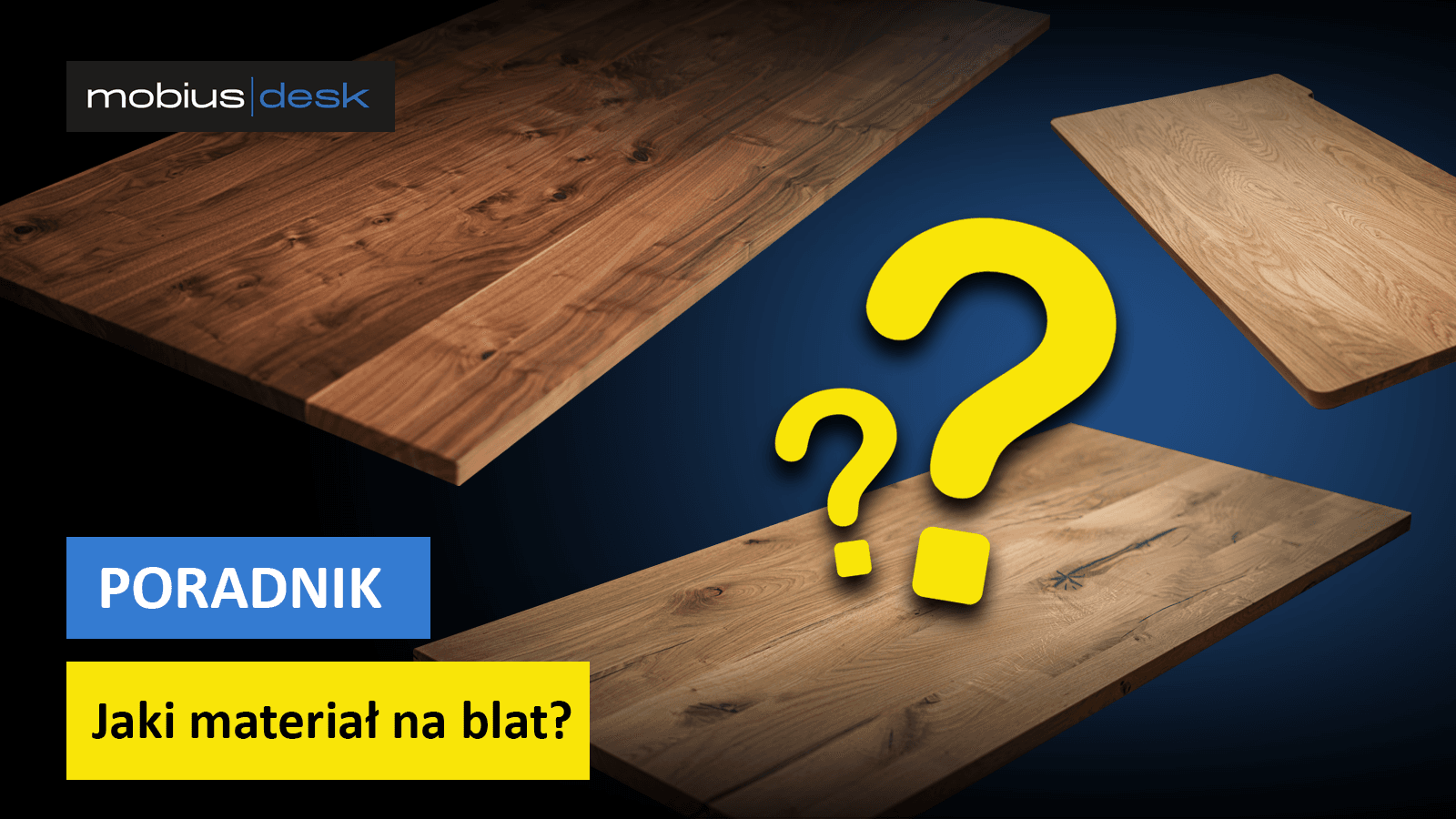 YT szablon miniatura material na blat